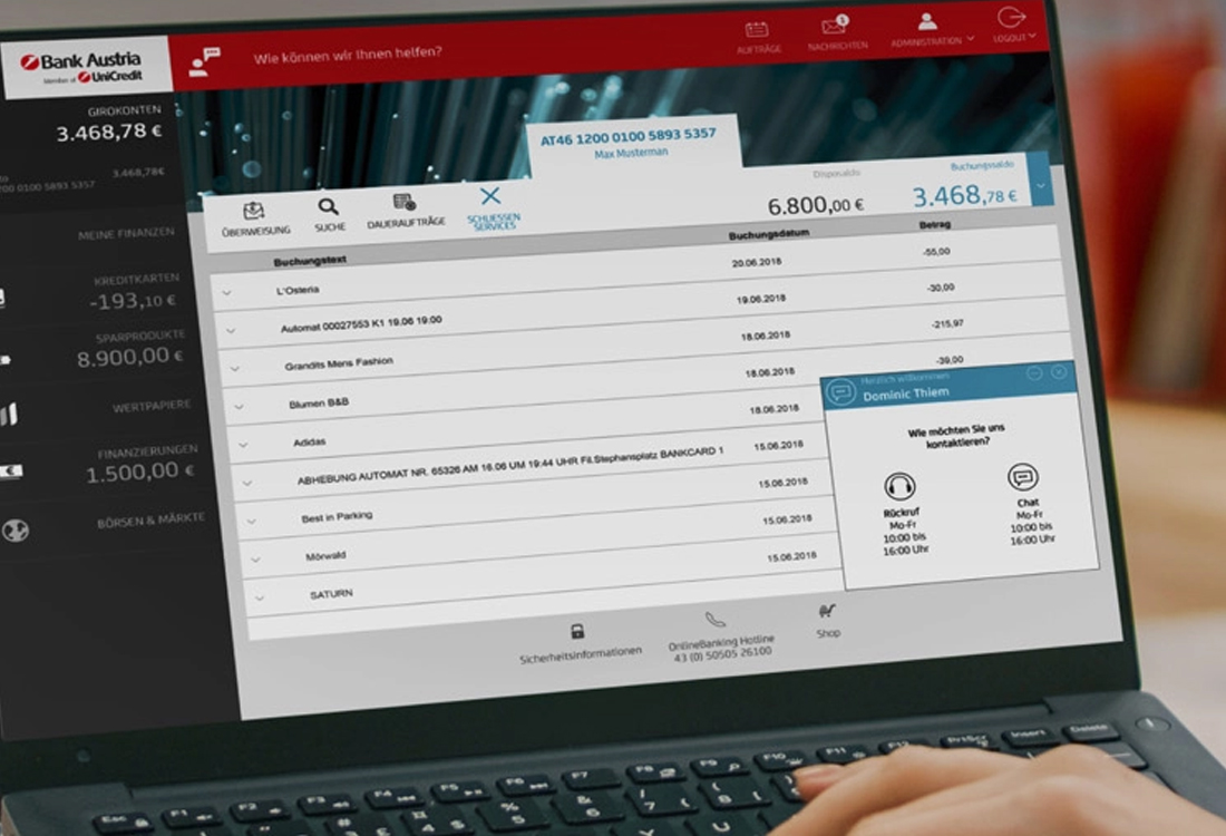Online Banking von überall